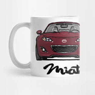 MX5 Miata NC2 Copper Red Mug